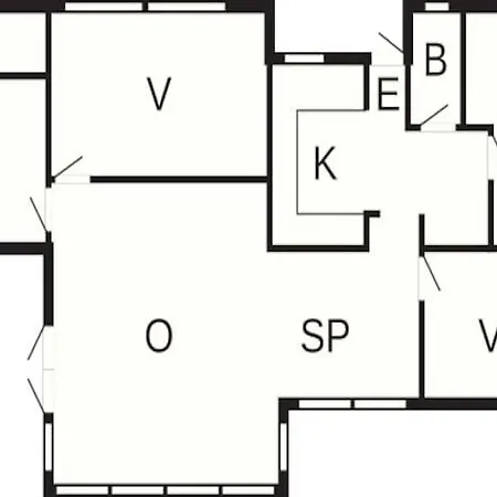 6 Person In Frederiksvaerk-by Traum Дом отдыха *