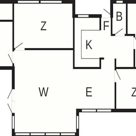 6 Person In Frederiksvaerk-by Traum Дом отдыха